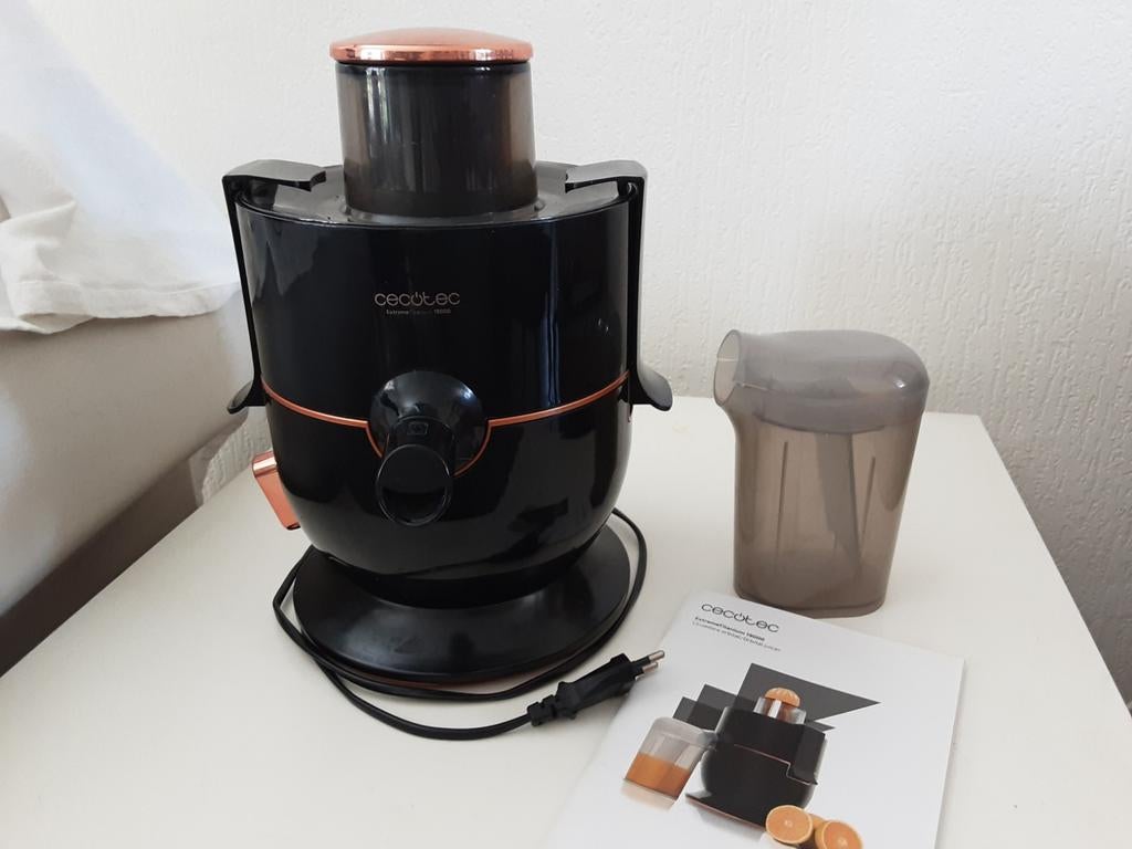 Cecotec Extreme Titanium 19000 sapcentrifuge, Ophalen