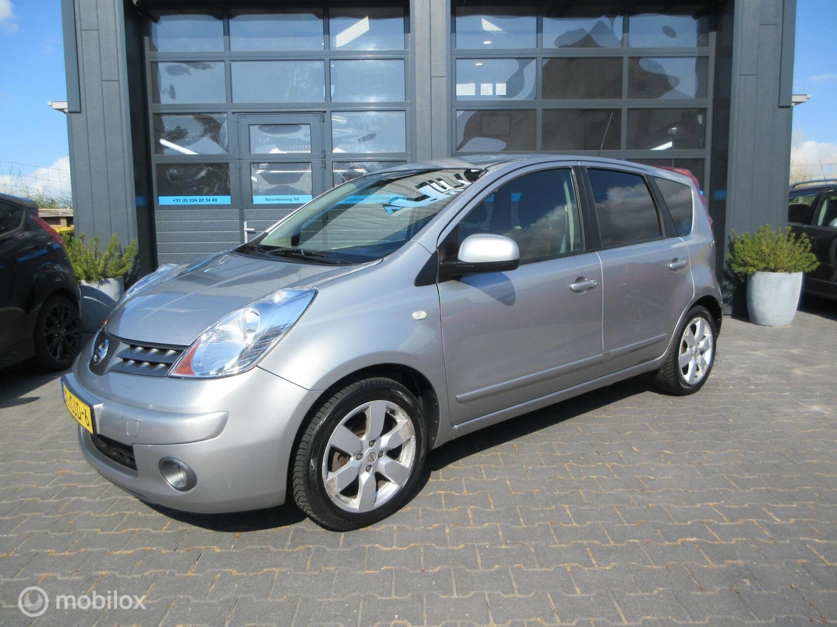 Nissan Note 1.6 Life Pack 143dkm Automaat Hoogzitter 1ste Ei, Multifunctioneel stuurwiel, Gebruikt, 750 kg, 4 cilinders