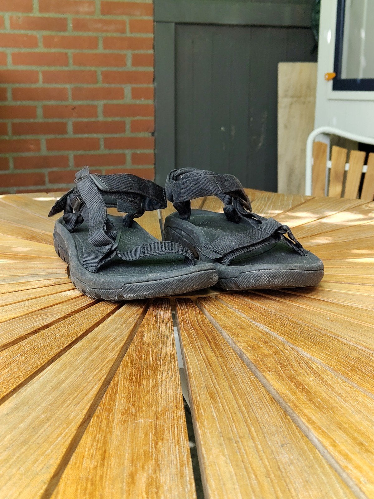 Teva sandalen zwart - Maat 41, Ophalen, Zwart, Sandalen of Muiltjes, Zo goed als nieuw