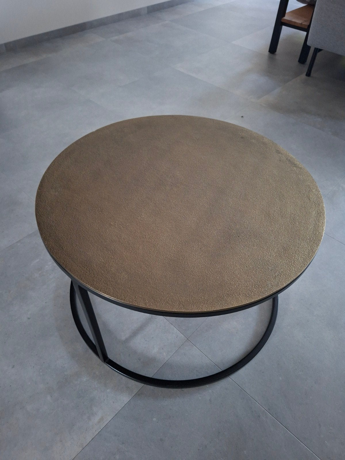 Tafeltje te koop, Ophalen, 50 tot 100 cm, Rond, Modern/ chique