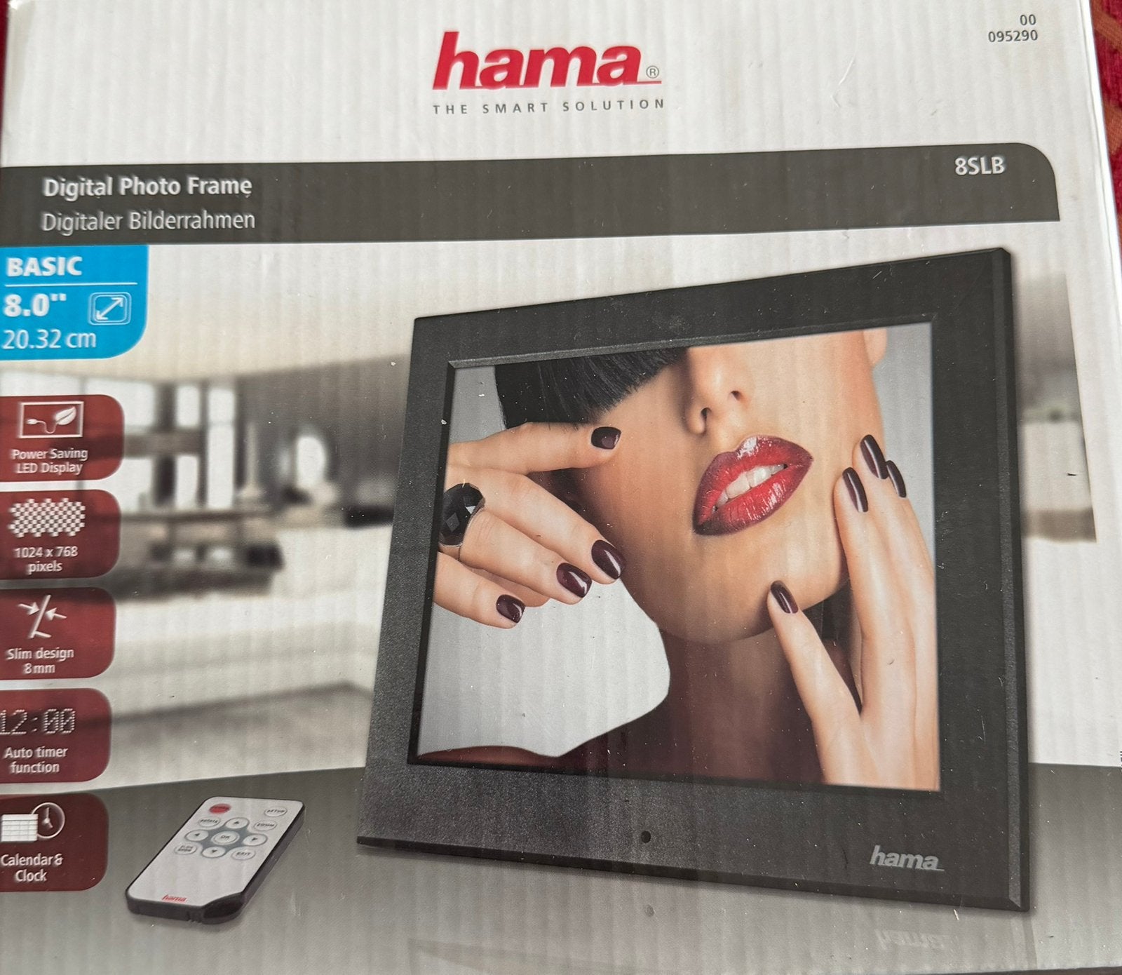 Hama digitaal fotolijstje 20 cm breed bij 16 cm, Audio, Tv en Foto, Fotografie | Digitale fotolijsten, Ophalen of Verzenden, Zo goed als nieuw