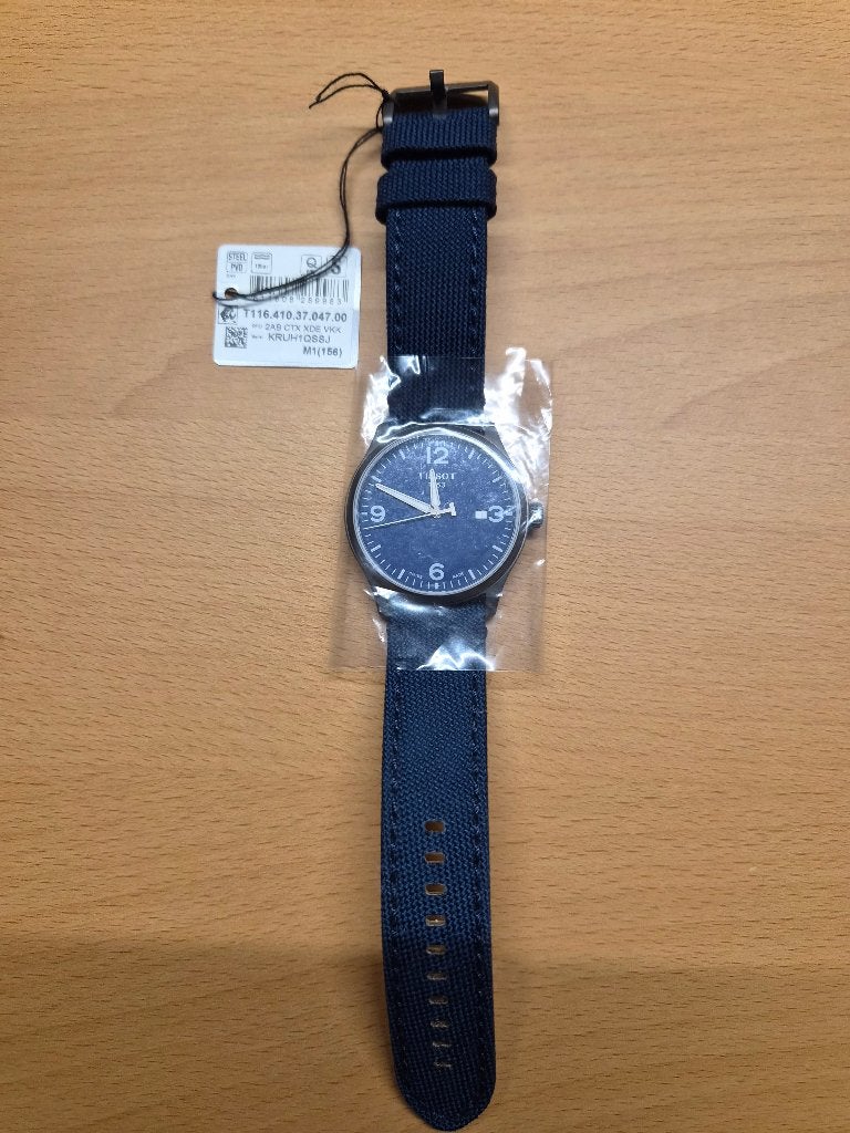 Tissot Gent XL Classic T116410A – Full Set, Overige merken, Staal, Polshorloge, Overige materialen