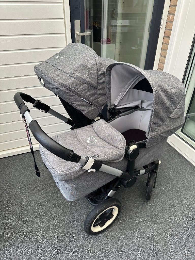 Bugaboo Donkey (grijs), Ophalen, Gebruikt, Bugaboo, Combiwagen