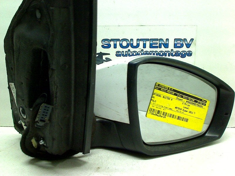 Spiegel Rechts Volkswagen Polo V (6R) (2009-10/2014-05), Auto-onderdelen, Gebruikt, Volkswagen, Volkswagen AG, Kundenbetreuung@volkswagen.de