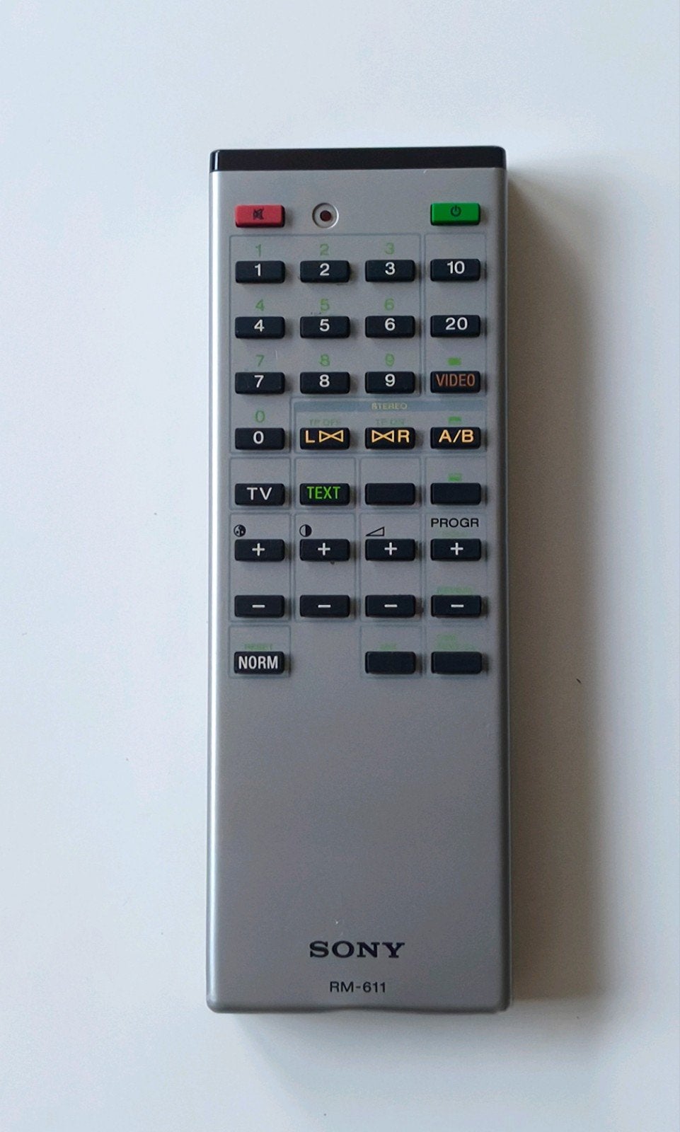 Sony RM-611 TV Afstandsbediening, Ophalen of Verzenden, Gebruikt, Origineel, Tv