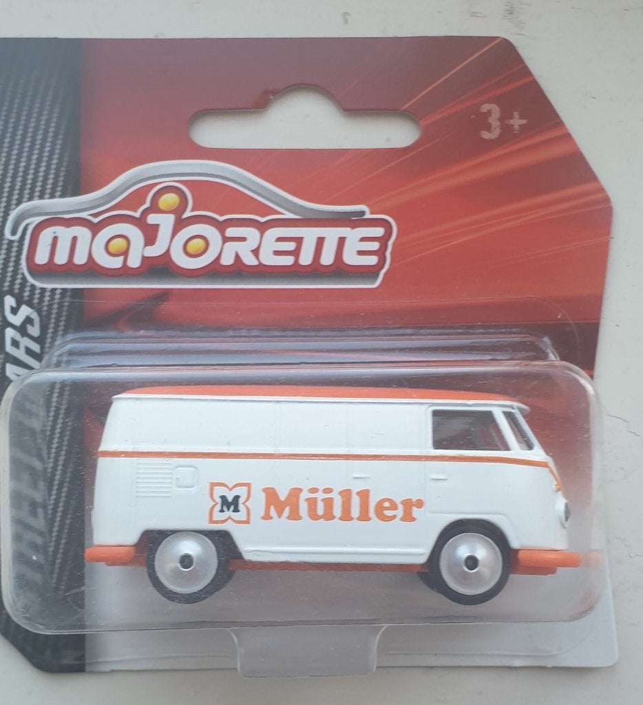 Majorette VW volkswagen t1 bus muller nieuw street cars, Ophalen of Verzenden, Nieuw, Auto
