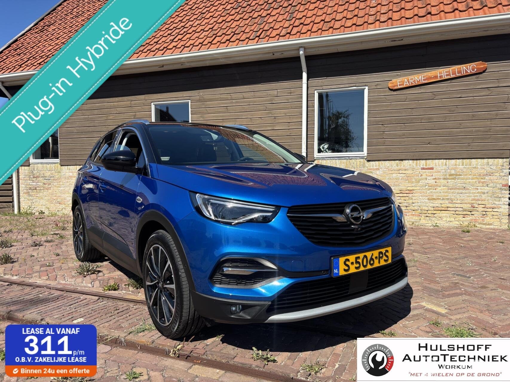 Grandland X 1.6T Hybrid4 Business Exe. AFN TREKHAAK BOMVOL!, Auto's, Automaat, 77 km/l, Euro 6, 4 cilinders