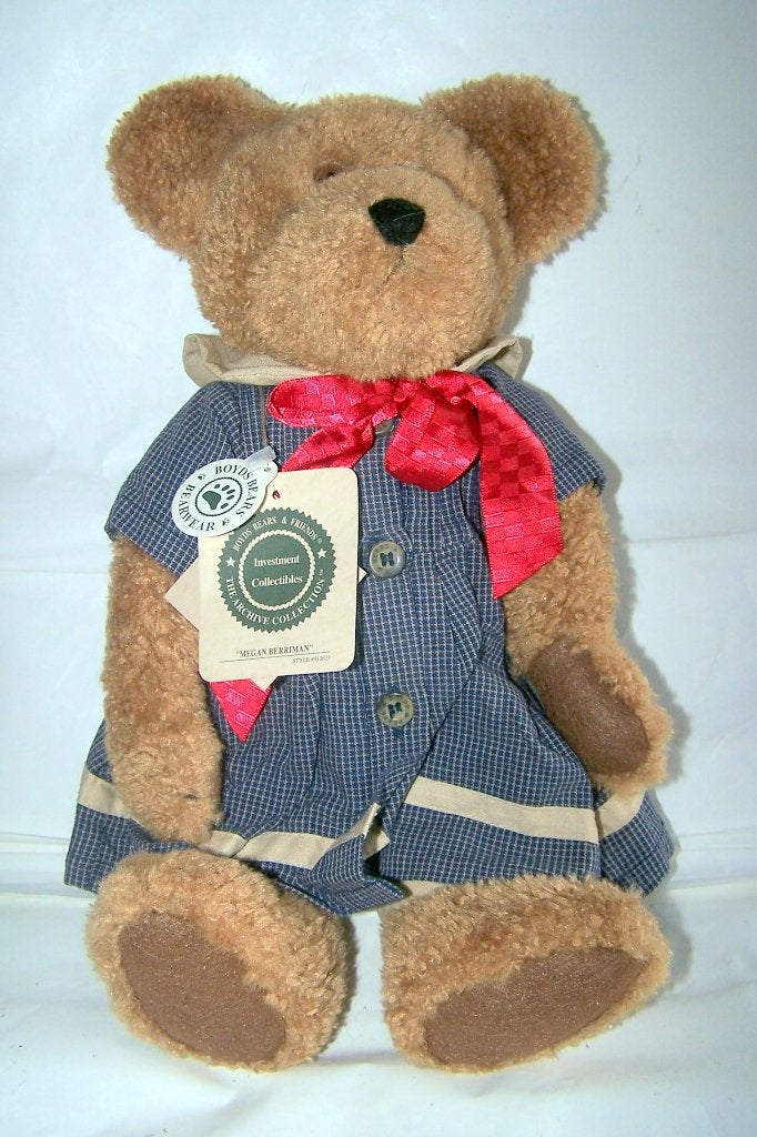 Prachtige Boyds Bear "Megan Berriman". Nieuw met label., Ophalen of Verzenden, Nieuw, Stoffen beer, Overige merken