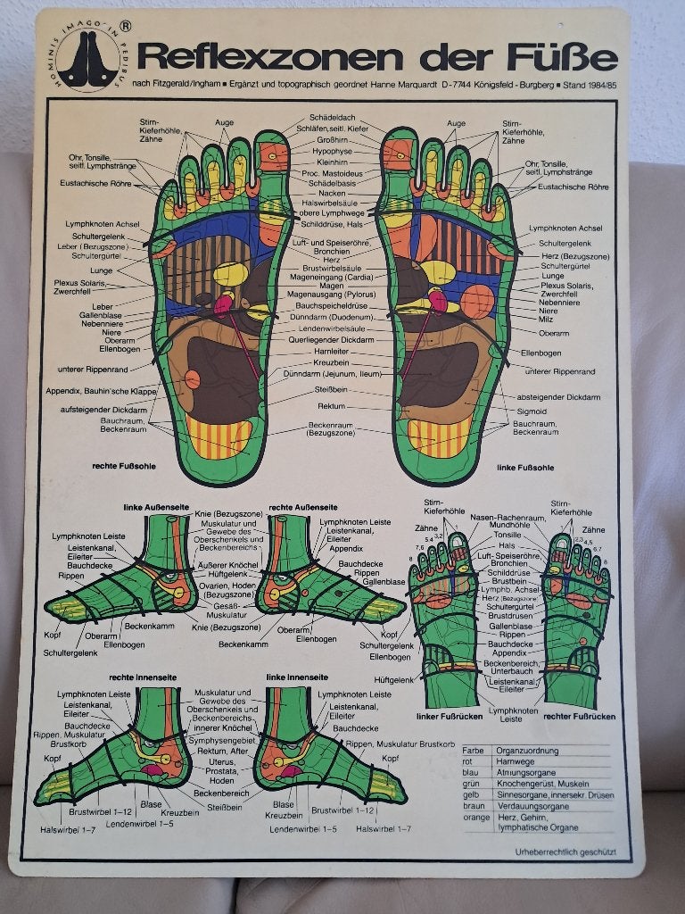 voetreflexzonen kunststof plaat, Ophalen of Verzenden, 2000 tot heden, Overige typen