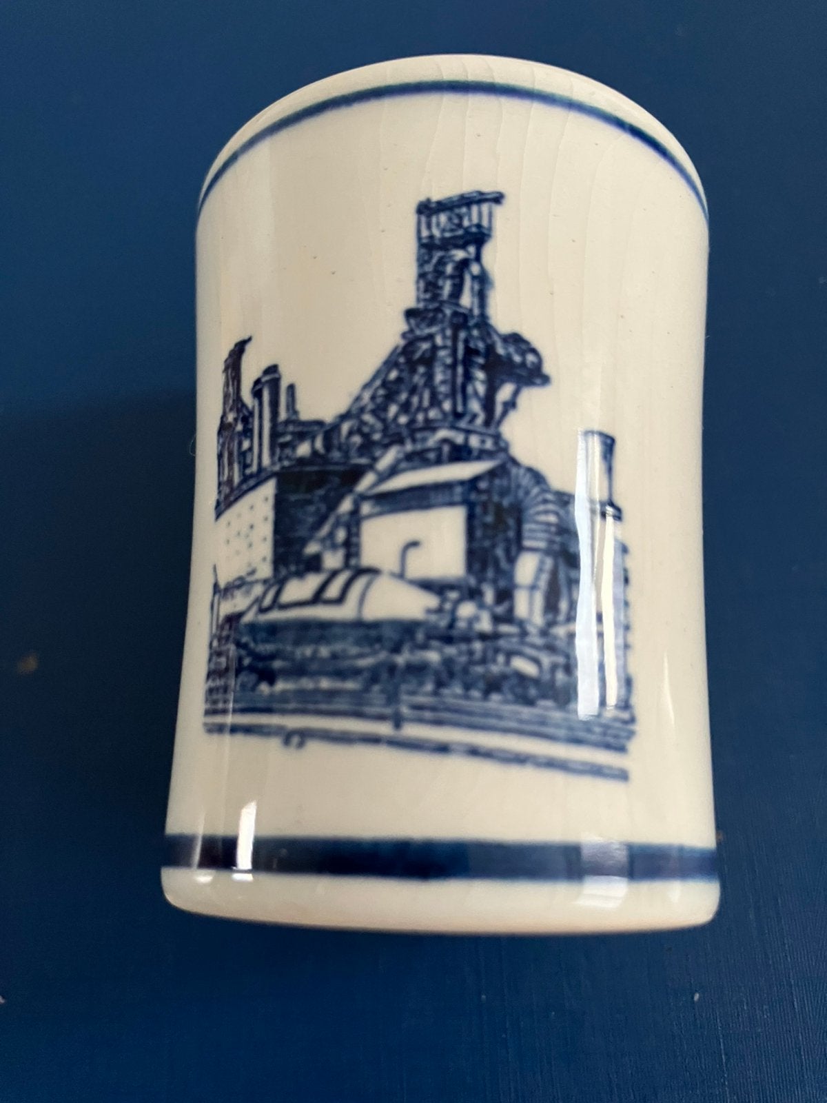 Antiek klein Delfts vaasje, Ophalen of Verzenden