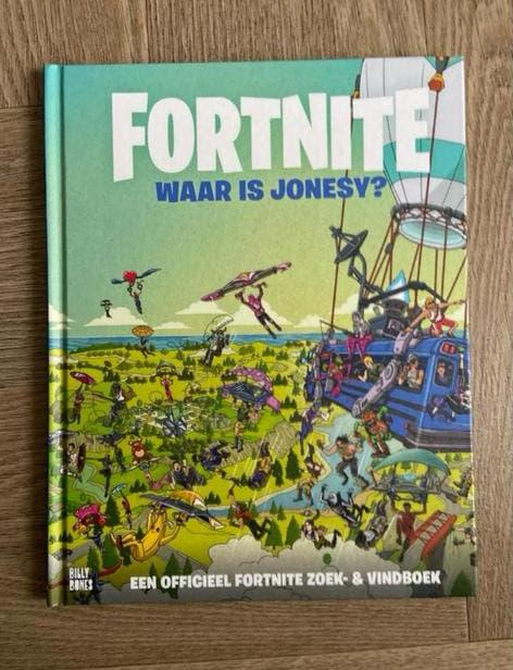 Fortnite Waar is Jonesy? Zoek- & vindboek, Ophalen of Verzenden, Zo goed als nieuw, Fictie algemeen