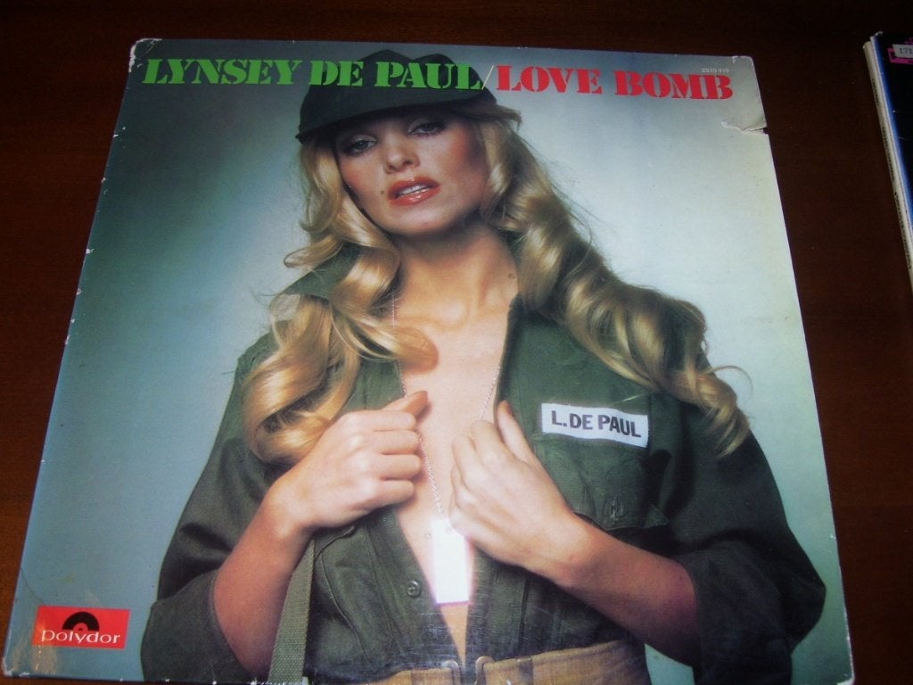 LYNSEY DE PAUL LOVE BOMB, LP, Pop, Zo goed als nieuw, Inclusief binnenhoes
