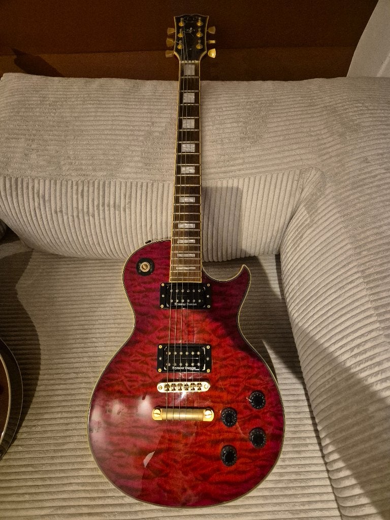 J&D Brothers Les Paul met Seymour Duncan pickups, Muziek en Instrumenten, Snaarinstrumenten | Gitaren | Elektrisch, Gebruikt, Solid body
