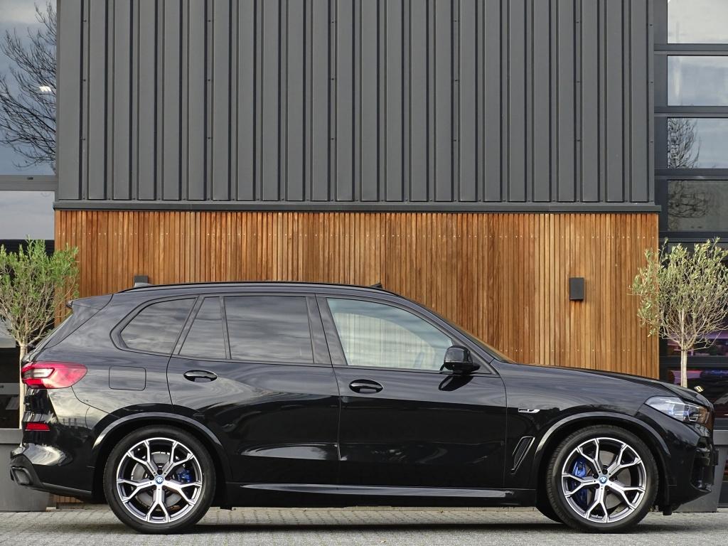 BMW X5 45e X-drive 394PK / M-Sport Pro / Individual / B & W, Auto's, Automaat, Elektronische parkeerrem, Gebruikt, Met garantie (alle)