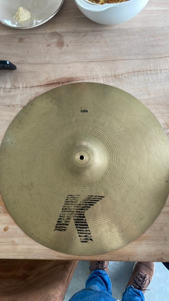 Zildjian K 20” ride, Muziek en Instrumenten, Percussie, Ophalen, Gebruikt, Overige soorten