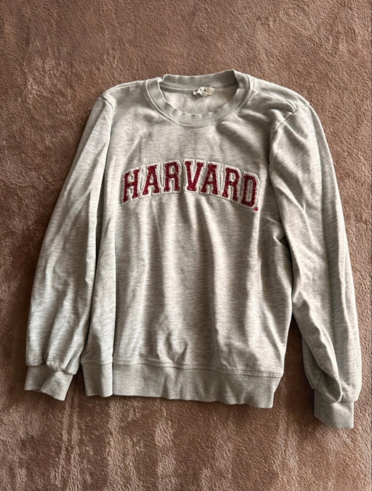 C&A Harvard Sweatshirt Maat M, Kleding | Dames, Ophalen of Verzenden, Zo goed als nieuw, Maat 38/40 (M), Grijs