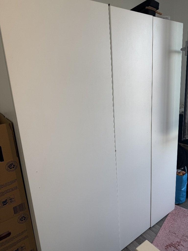 Ikea kledingkast te koop, Huis en Inrichting, Kasten | Kledingkasten, Ophalen, Met deur(en), Gebruikt, 100 tot 150 cm