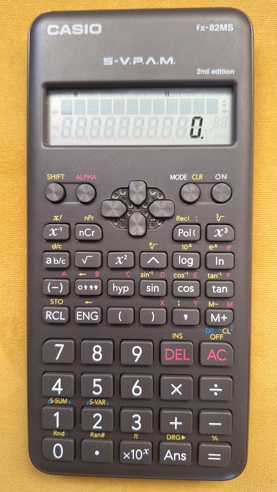 Casio fx-82MS rekenmachine, Diversen, Schoolbenodigdheden, Ophalen of Verzenden, Zo goed als nieuw