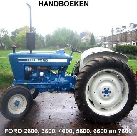 Boeken Ford 2600, 3600, 4600, 5600, 6600 en 7600 op CD!, Boeken, Ophalen of Verzenden, Nieuw, Tractor en Landbouw