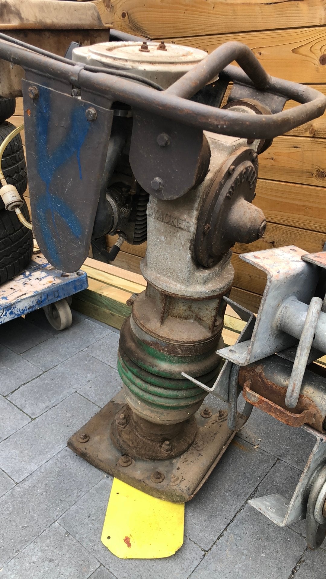 Wacker, Ophalen of Verzenden, Zo goed als nieuw, 1200 watt of meer