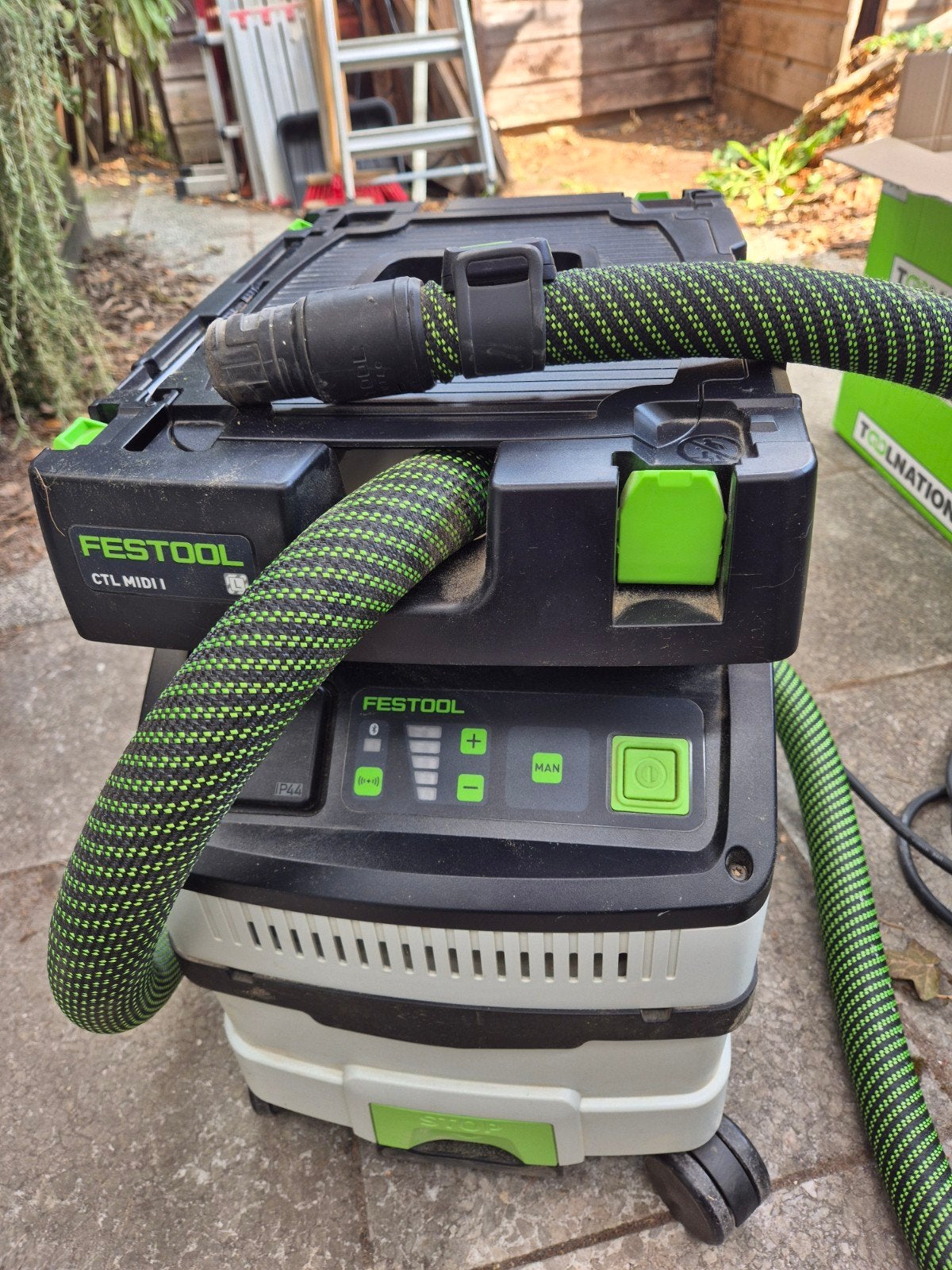 Festool CTL MIDI I stofzuiger met Bluetooth en 19 stofzakken, Ophalen, Zo goed als nieuw