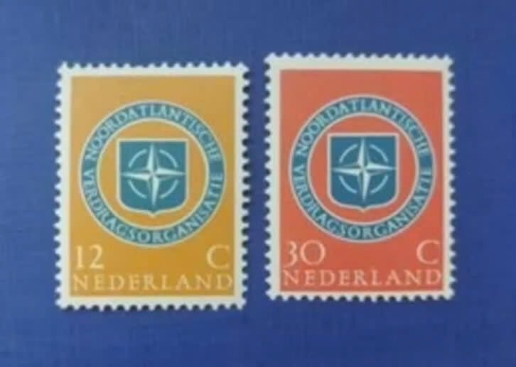 Postzegel NL 1959 PF Serie NAVO zegels 26-09, Postzegels en Munten, Ophalen of Verzenden, Na 1940, Postfris