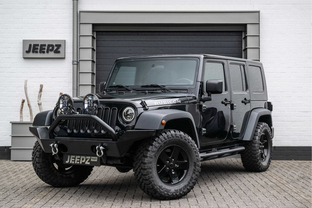 Jeep Wrangler Unlimited 3.8 Sport / Black Jeepz edition, Auto's, Jeep, 450 kg, Gebruikt, Cabriolet, 2080 kg