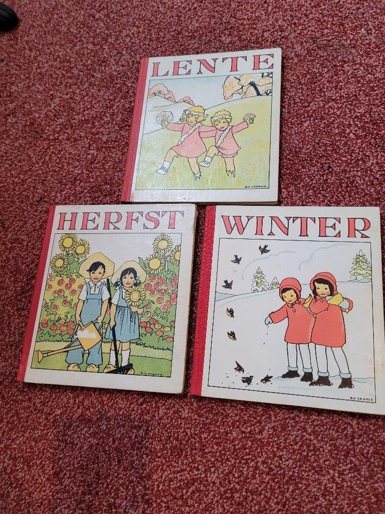 Prachtige set boeken Rie Cramer - lente, herfst en winter, Ophalen of Verzenden, Zo goed als nieuw