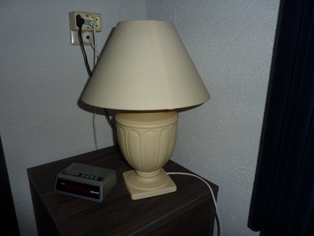 vintage schemerlamp van V& D, Ophalen of Verzenden, Gebruikt, Schemerlamp, Vintage