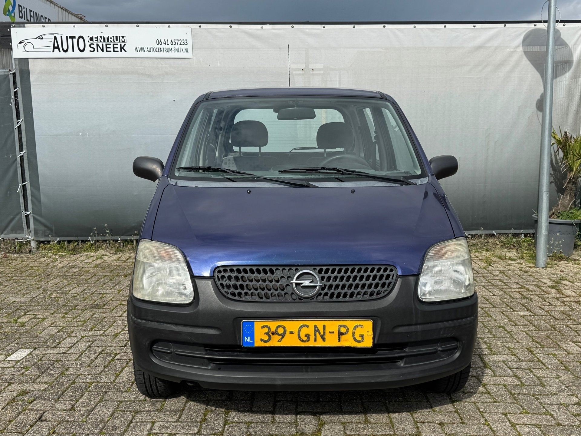 Opel Agila 1.0-12V - NIEUWE APK, Auto's, Voorwielaandrijving, Stof, Gebruikt, Blauw