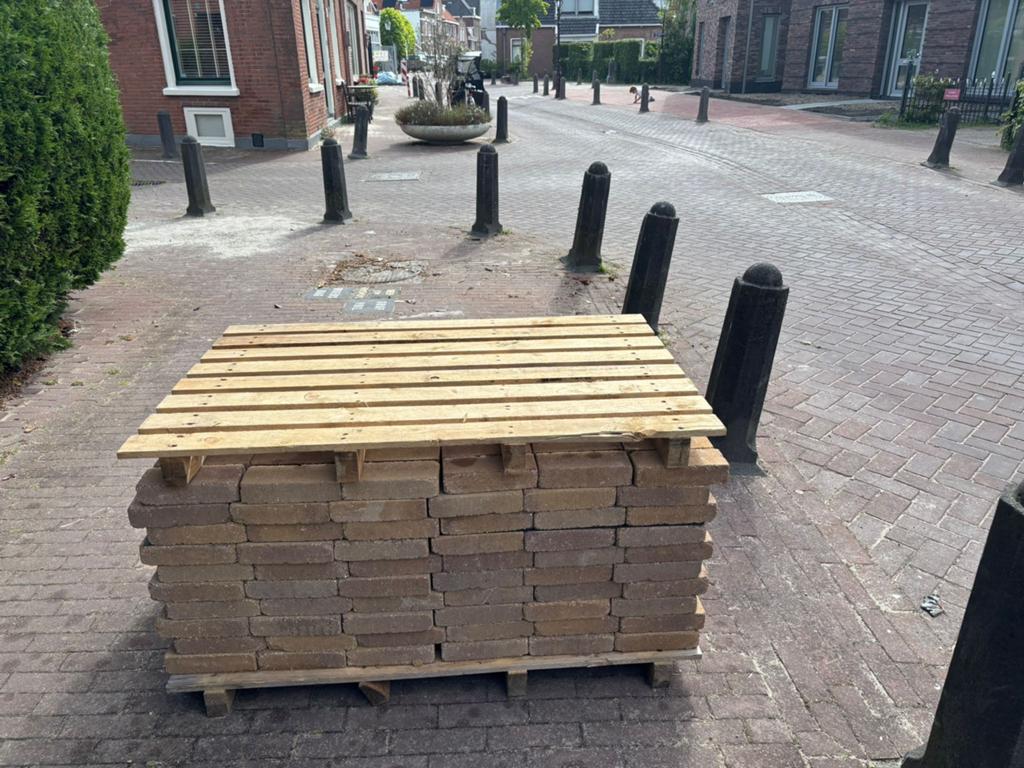 5 M2 klinkers/stenen, Ophalen, Zo goed als nieuw, Composiet