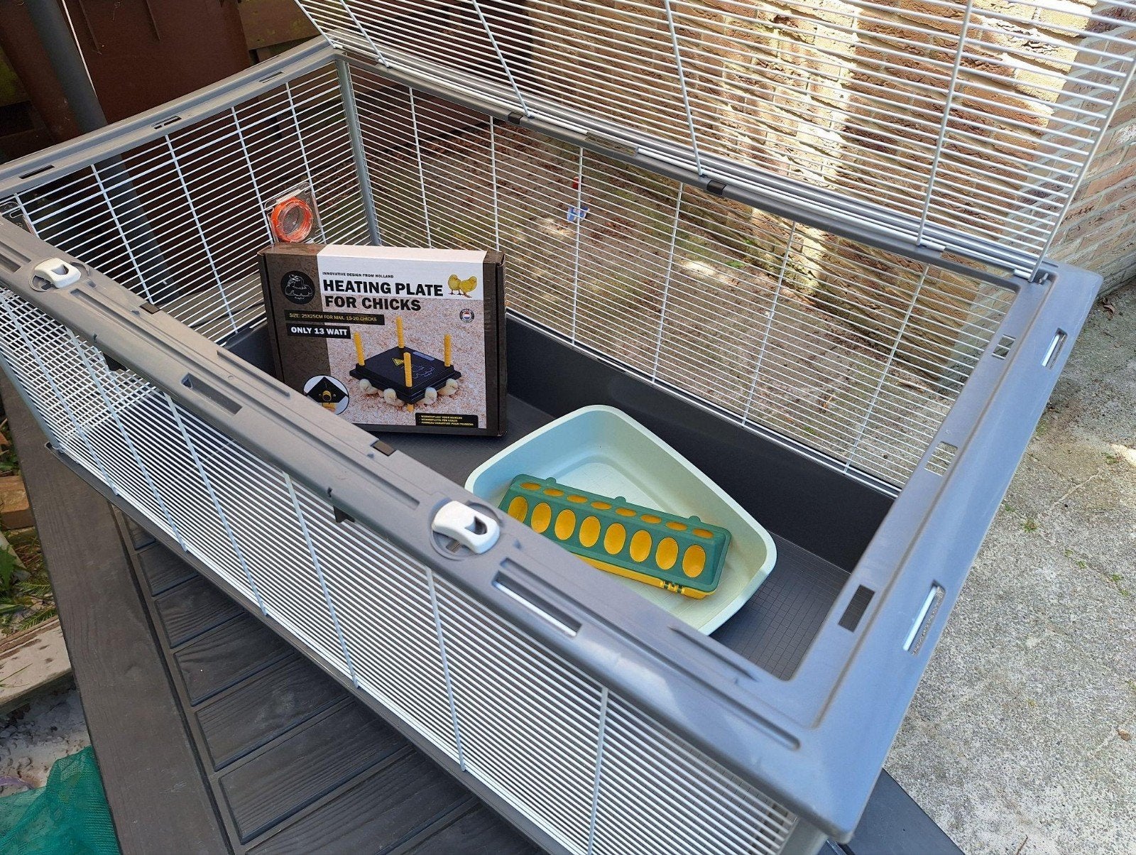 Kuikenbak / hamsterkooi, Minder dan 60 cm, Kooi, Minder dan 75 cm, Ophalen of Verzenden