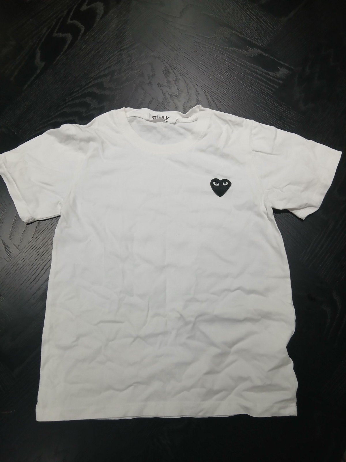 Comme des Garçons PLAY T-shirt met hartlogo - Maat XS, Wit, Nieuw, Ophalen of Verzenden, Comme Des Garcons