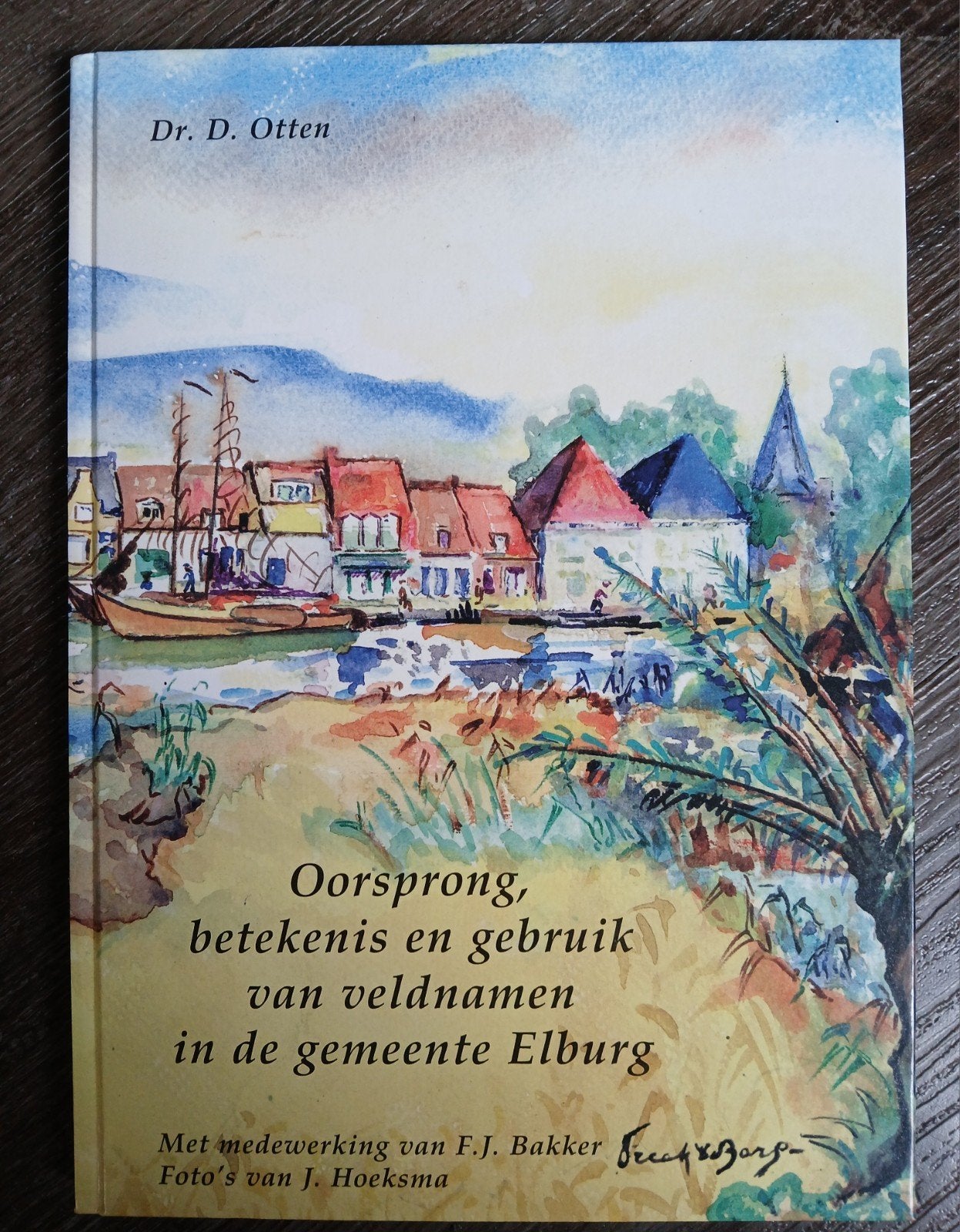 Oorsprong betekenis en gebruik van veldnamen in Elburg, Ophalen of Verzenden, Zo goed als nieuw