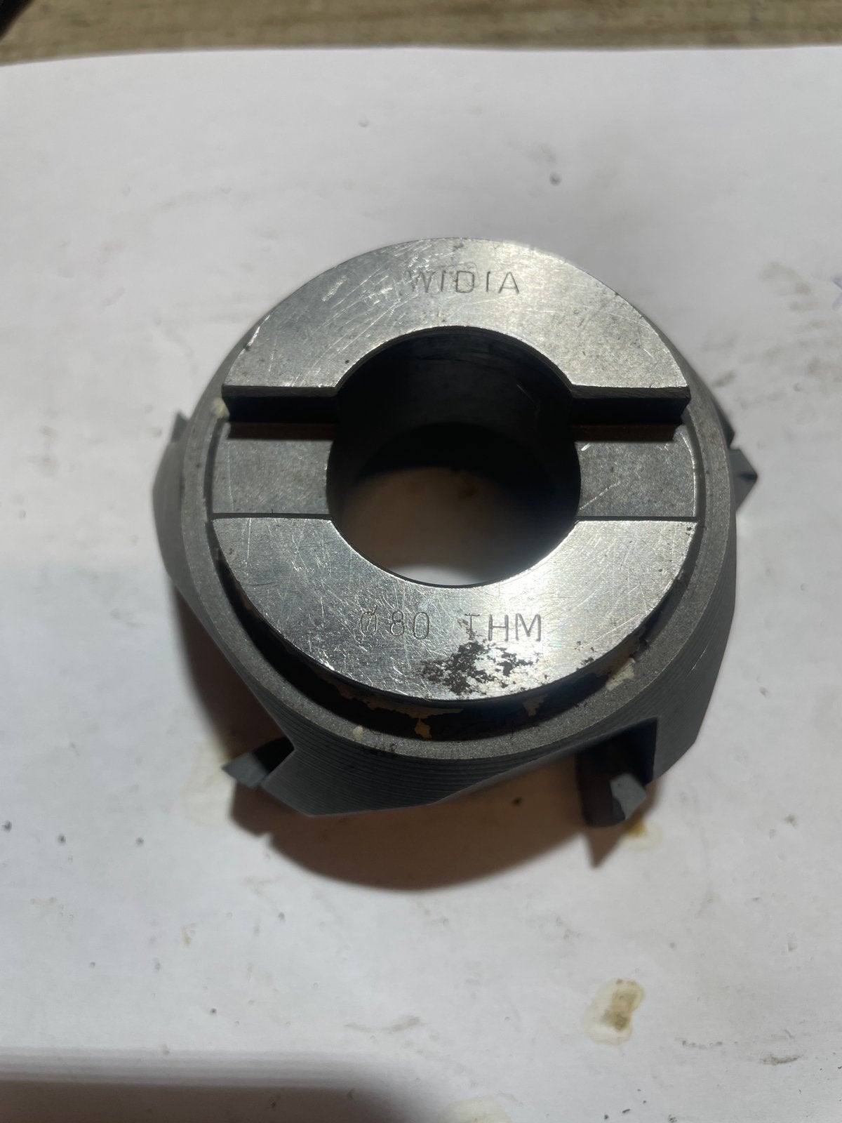 Widia 80mm Opsteek-wisselplaatfrees - Type 30307D1A, Ophalen of Verzenden, Zo goed als nieuw, Elektrisch, Overige soorten