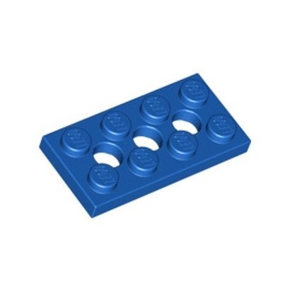 LEGO Plaatje 2x4, 3 gaten 3709 div kleuren (10 st) *LEGOhuis, Lego, Nieuw, Ophalen of Verzenden, X
