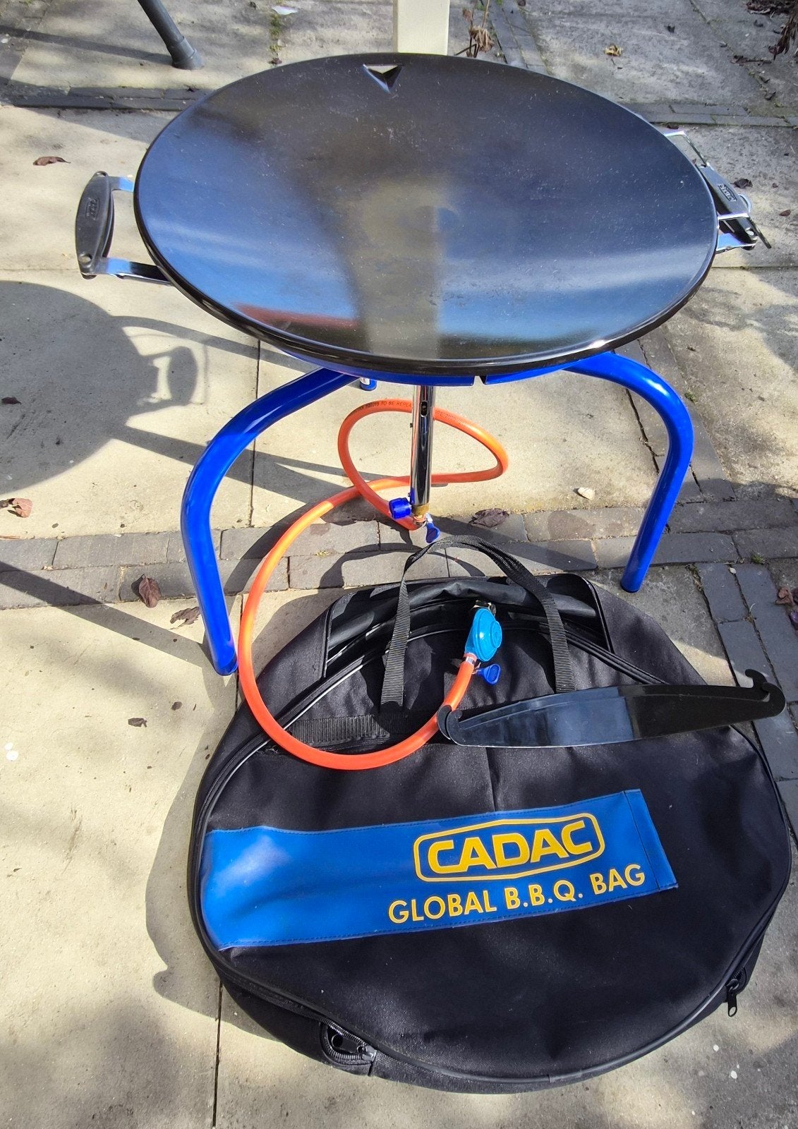 Cadac Gas BBQ met tas en gasdrukregelaar, Ophalen of Verzenden, Gebruikt, Cadac