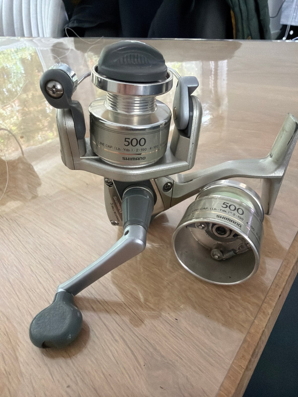 Shimano Sedona 500FA - Kleine Baars Molen, Watersport en Boten, Ophalen of Verzenden, Gebruikt, Molen