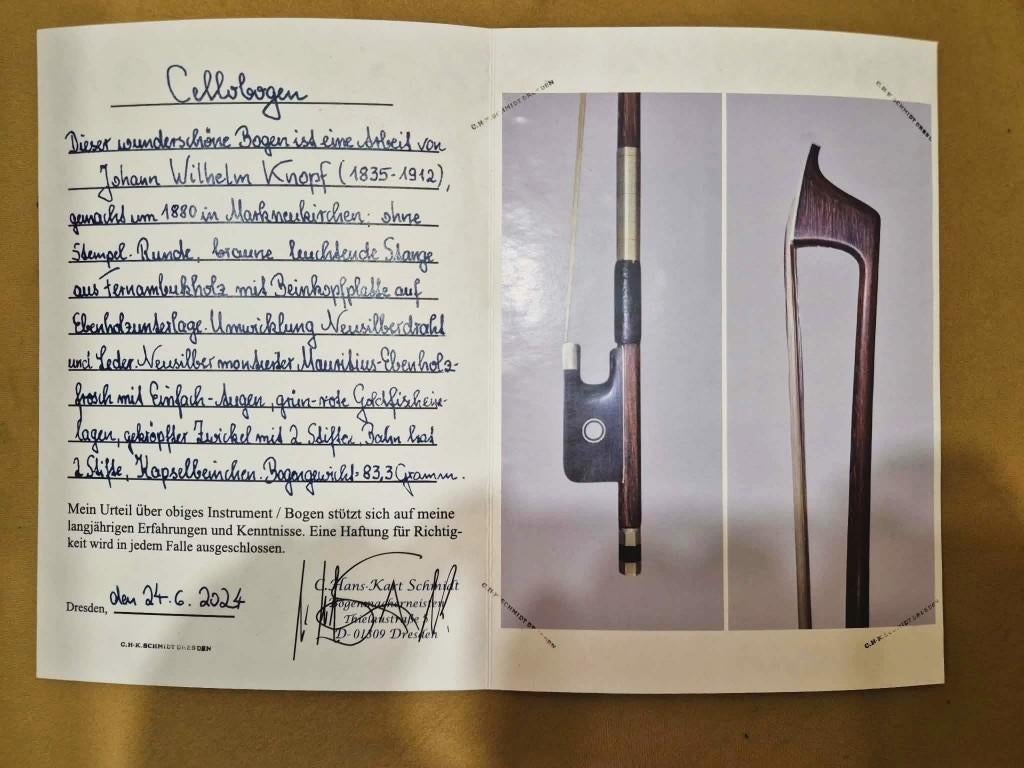 Cello bow, Muziek en Instrumenten, Strijkinstrumenten | Cello's, Ophalen of Verzenden