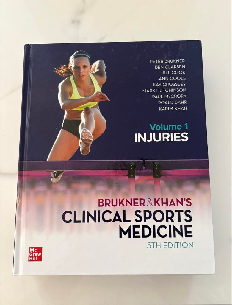 Brukner & Khan's Clinical Sports Medicine 5th Edition, Ophalen of Verzenden, Beta, Nieuw, WO