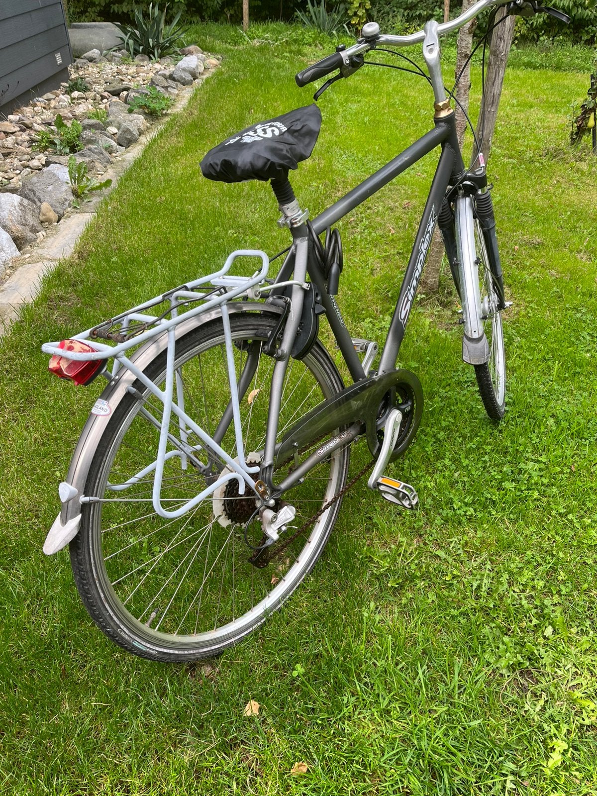 Herenfiets, Fietsen en Brommers, 28 inch, Gebruikt, Velgrem, Meer dan 20 versnellingen