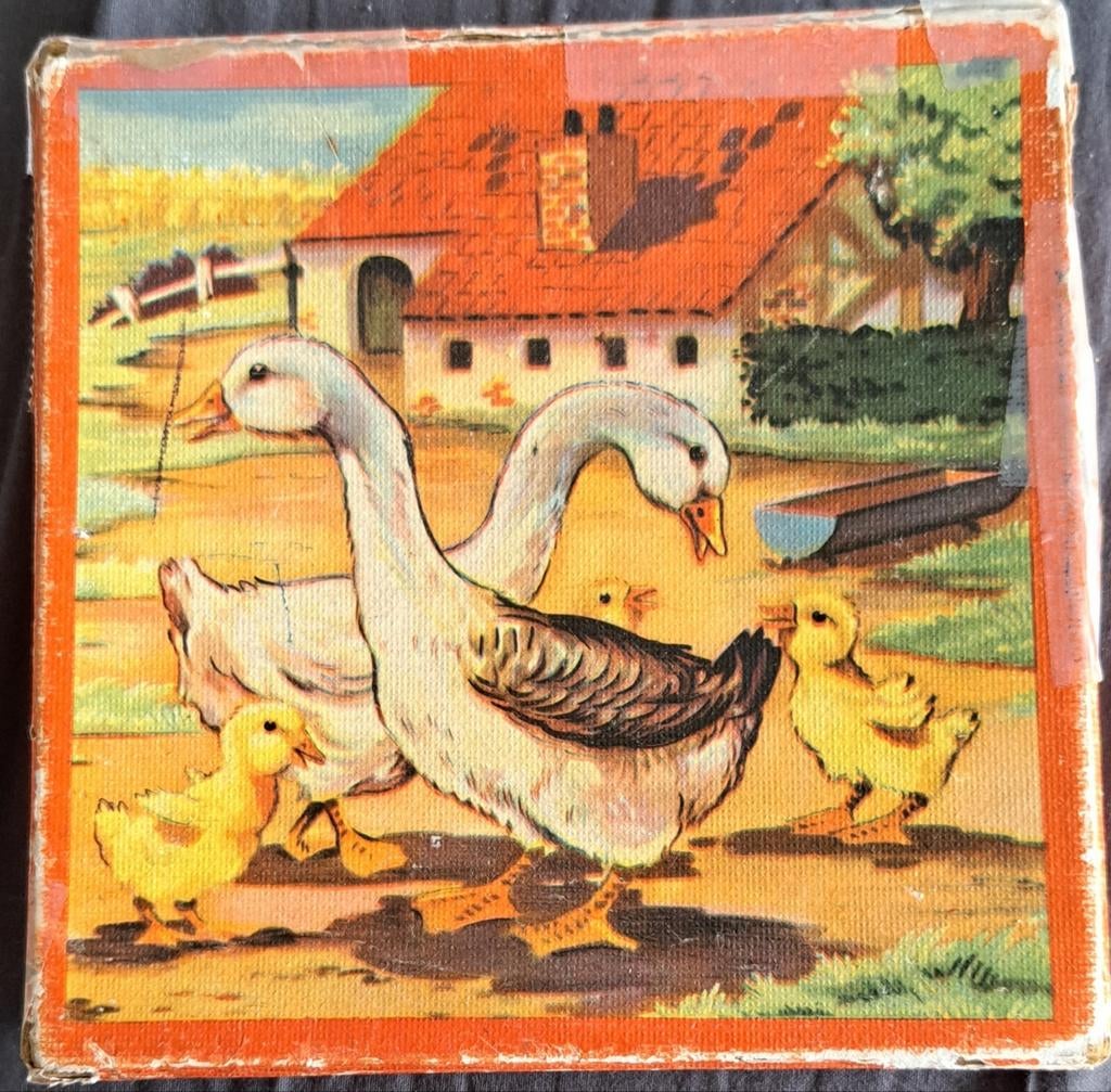 Houten puzzel 9 st. JIG-SAW, Ophalen of Verzenden