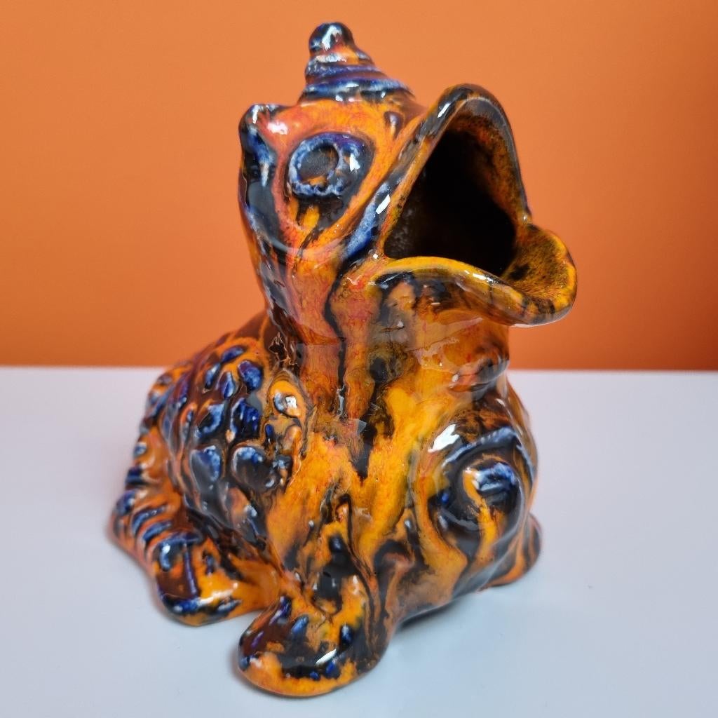 vintage fat lava West Germany hond draakje kikker 1971, Antiek en Kunst, Antiek | Keramiek en Aardewerk, Ophalen of Verzenden