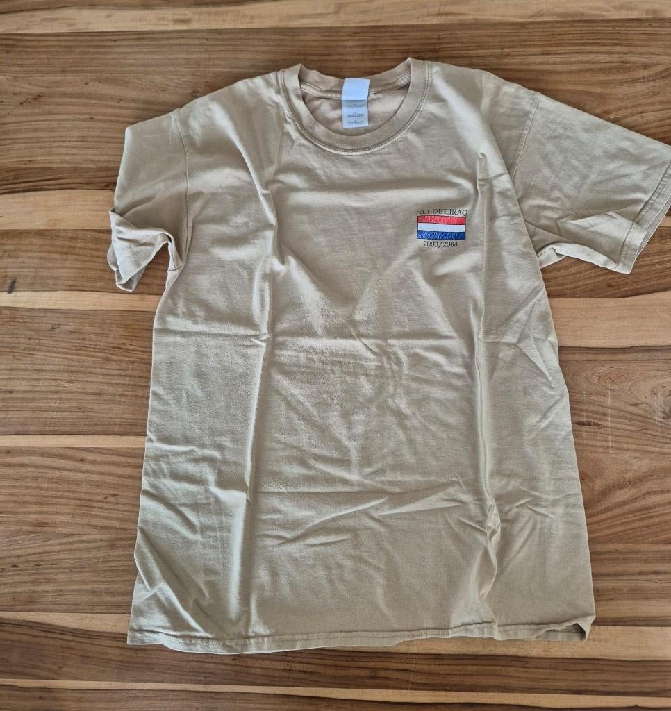T -SHIRT  NL1.DET.IRAQ, Verzenden, Landmacht, Nederland, Kleding of Schoenen