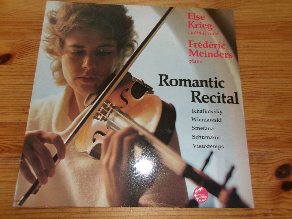 Romantic Recital - Else Krieg / Frederic Meinders, LP, Kamermuziek, Ophalen of Verzenden, Zo goed als nieuw