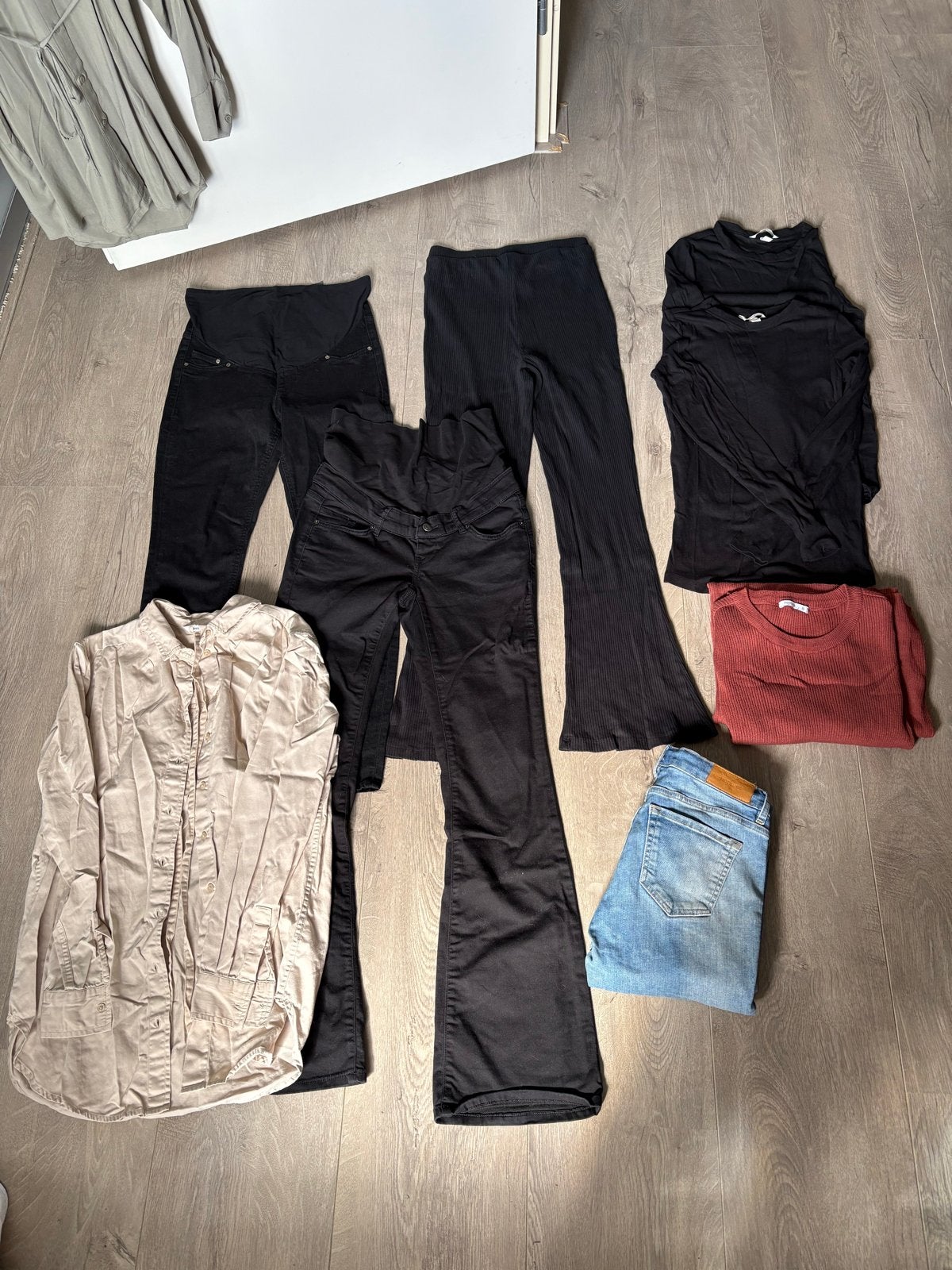 Zwangerschapskleding pakket (H&M, Noppies ) - Maat S/XS, Meerkleurig, Ophalen of Verzenden, Maat 36 (S), Gedragen