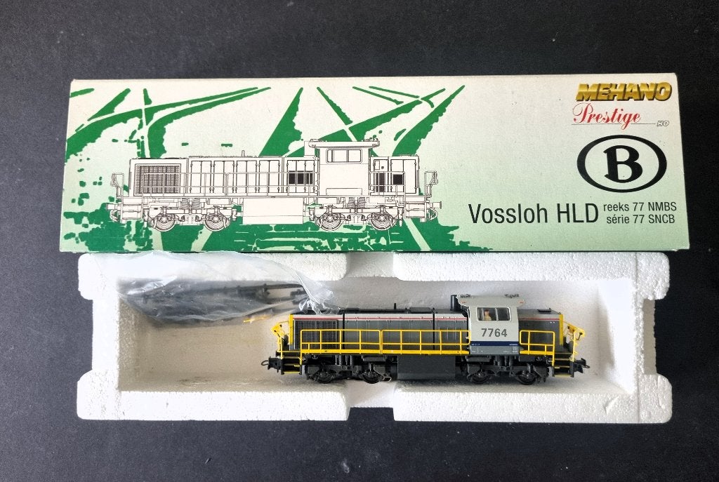 Mehano loc NMBS reeks 7700 (7764) H0, Overige merken, Wisselstroom, Gebruikt, Locomotief