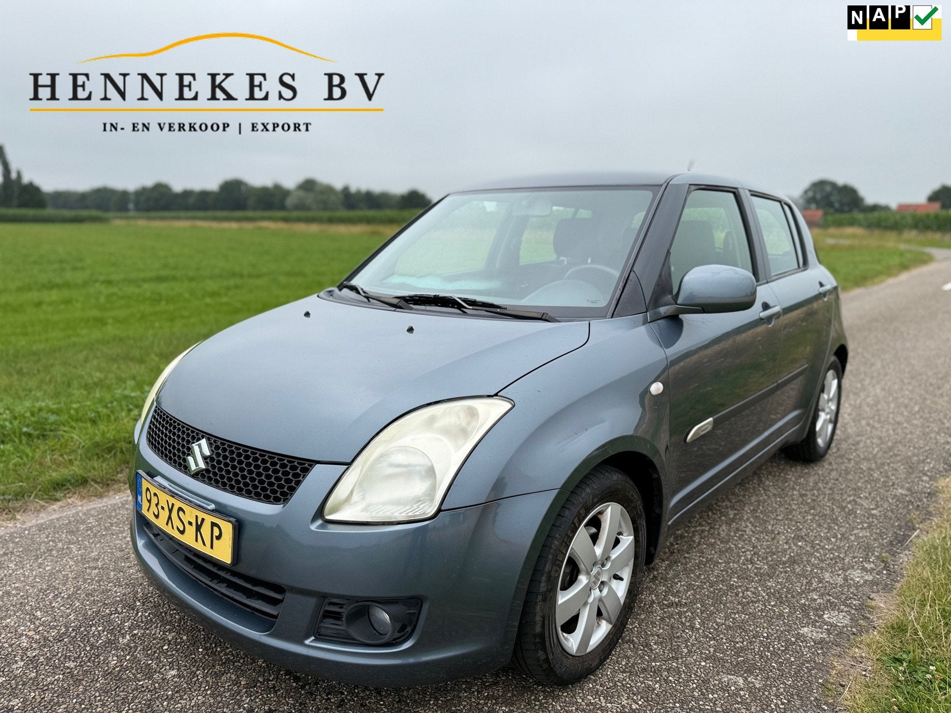 Suzuki Swift 1.3 Shogun Airco, Auto's, Voorwielaandrijving, Stof, Zwart, 400 kg