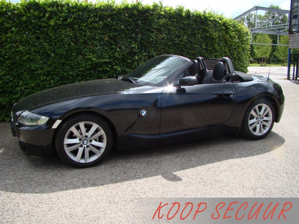 BMW Z4 Roadster 2.5i Executive 170 pk 6 cil . (bj 2007), Achterwielaandrijving, Gebruikt, Zwart, 2497 cc