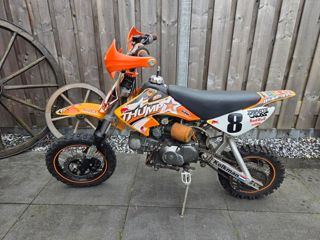 Thumpstar pitbike 125 cc, Ophalen, Gebruikt, 125 cc, Pitbike
